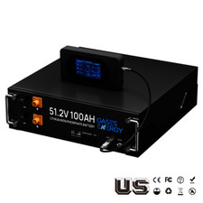 48v 100ah Lithium Battery Golf Cart Lifepo4 100a Bms 15000+ Deep Cycle Solar