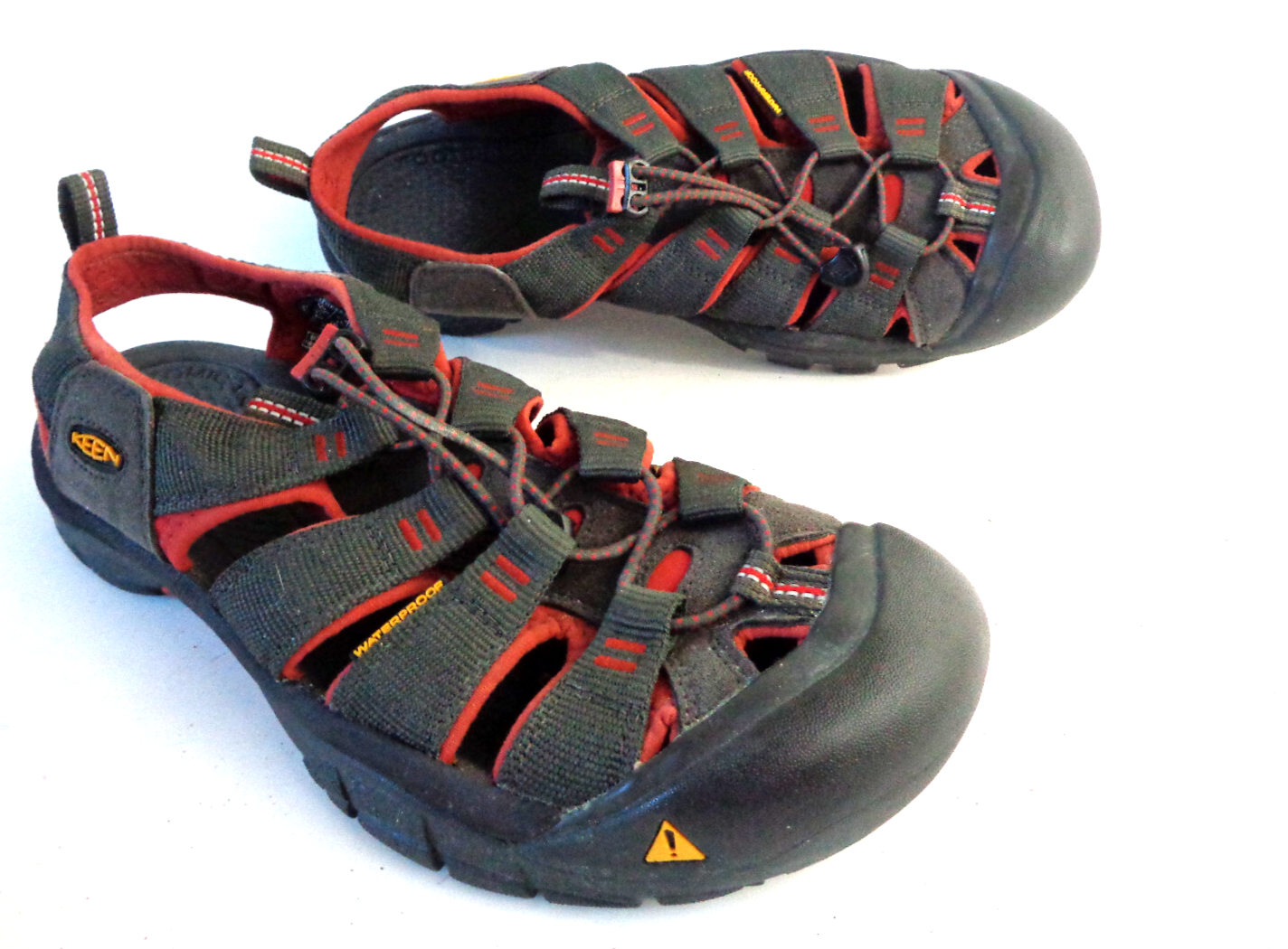 Scarpe sandali pescatore KEEN uomo 9 5M NEWPORT H2 grigio impermeabile lavabile