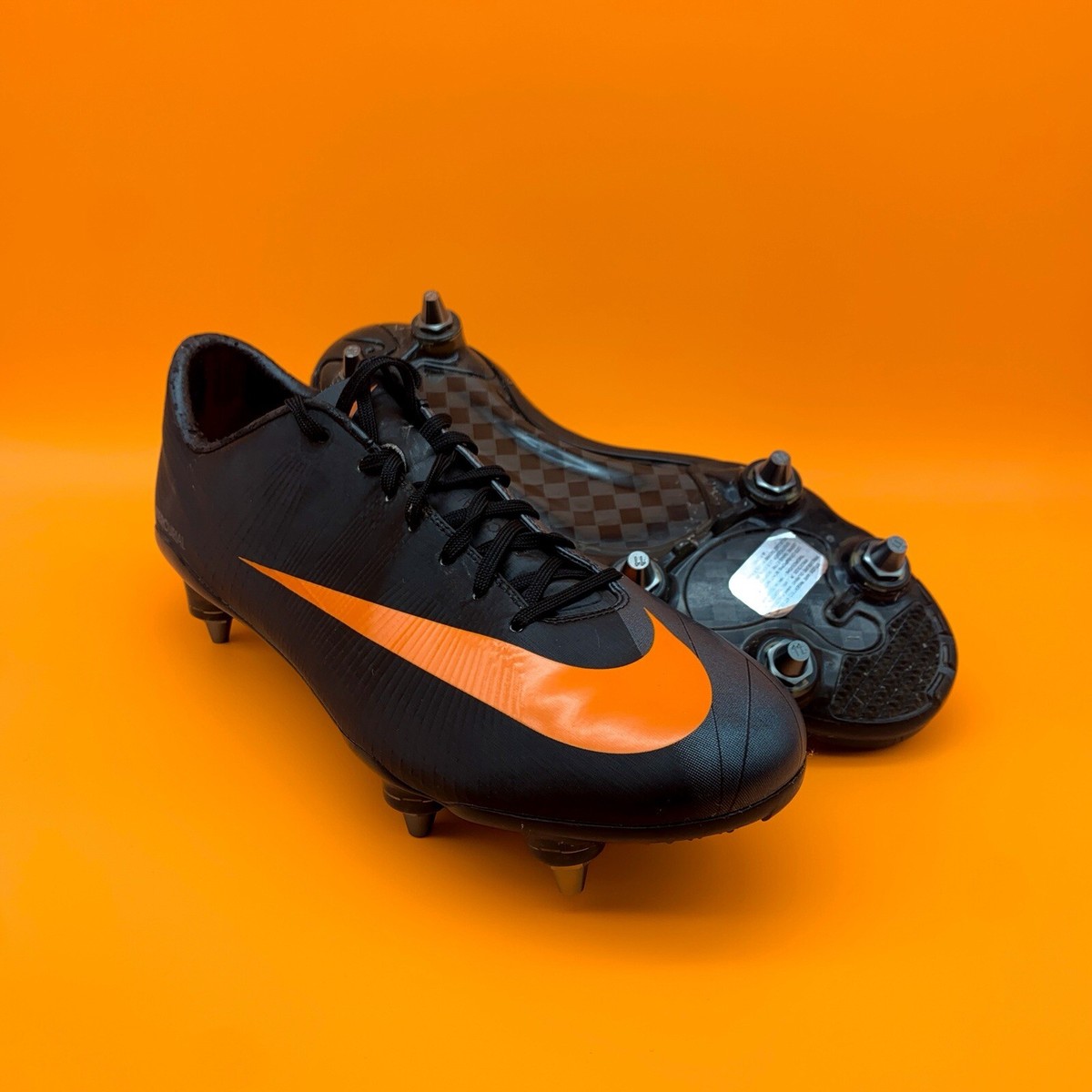 Nike Mercurial シューズ ブラック/イエロー　26 Nike Mercurial Vortex III FG Mens 11.5 Black Neon Yellow