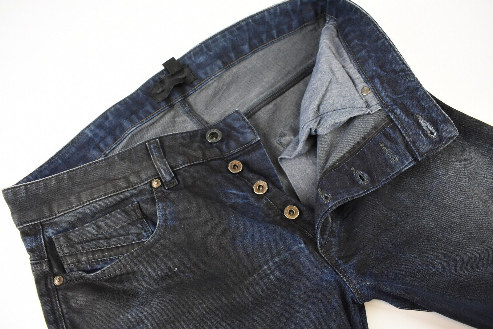 DIESEL Black Gold Jeans Men's W31 Slim Fit Fade E… - image 5
