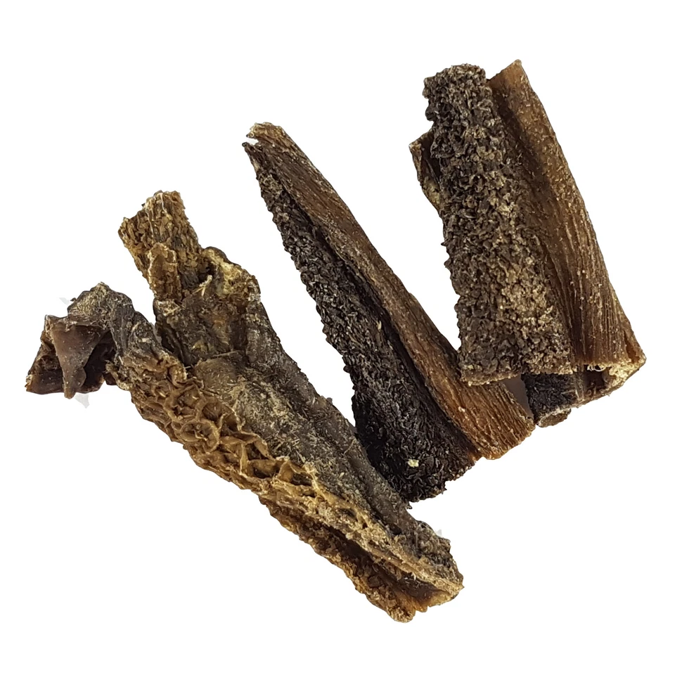 5 kg Rinderpansen getrocknet Pansen Kausnack Blättermagen Rind Hundesnack Hund - Bild 2 von 2