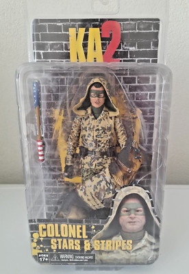 ACTION FIGURE Kick Ass 2 COLONEL STARS & STRIPES NECA