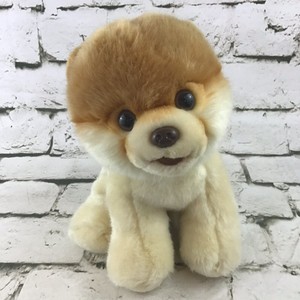 Gund Boo 毛绒世界上可爱的狗填充动物博美柔软玩具 Ebay