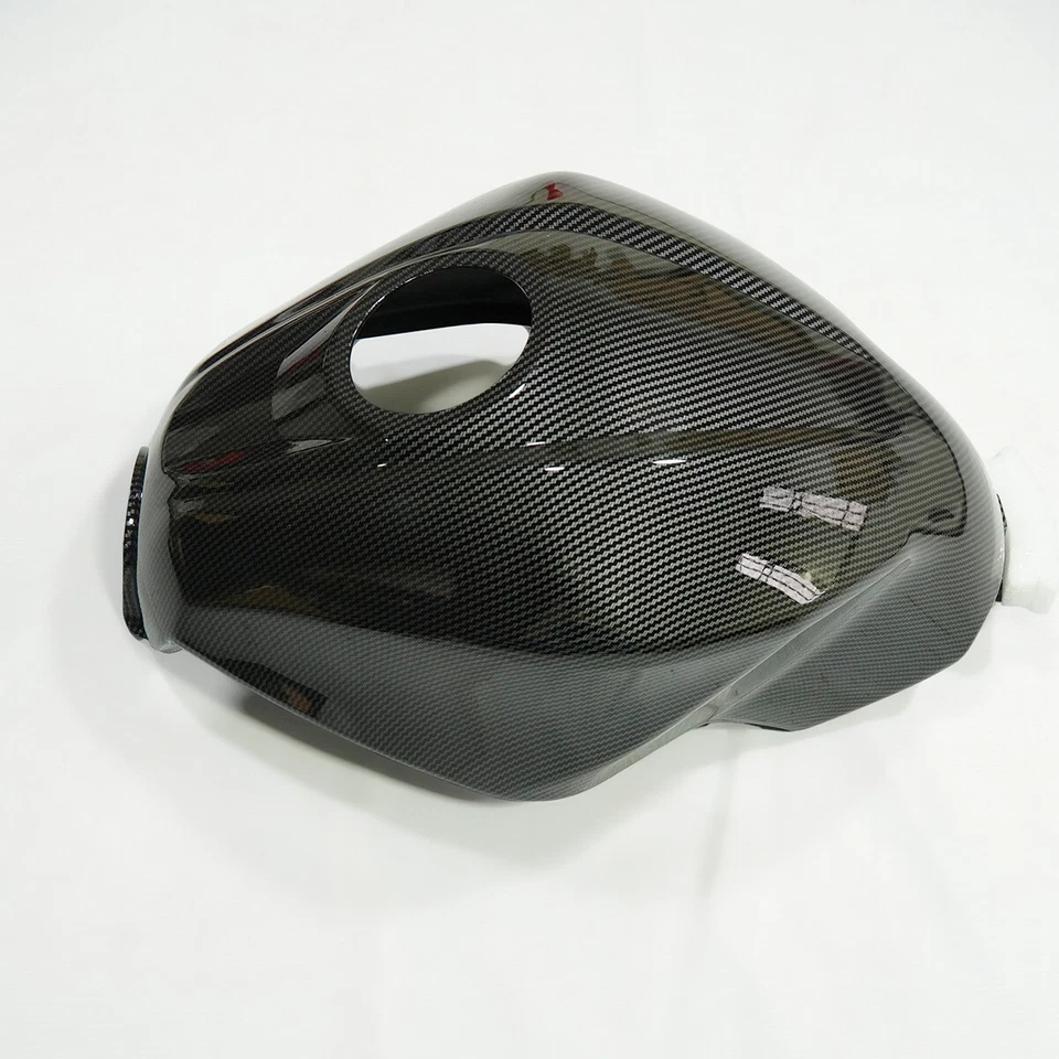 Carbon Fiber Look Fuel Gas Tank Cover Fairing Fits Kawasaki Ninja 300 2013-2017 - Image 4 of 4