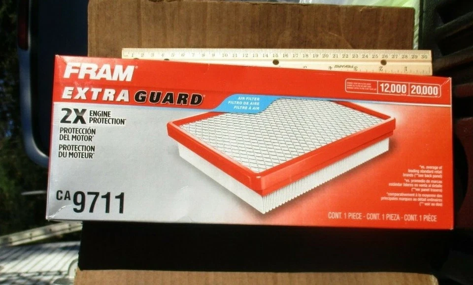 Nuevo en caja* Filtro de aire protector adicional Fram Ca9711 para Audi Porsche Volkswagen Jetta 05-17 Foto 4 de 4