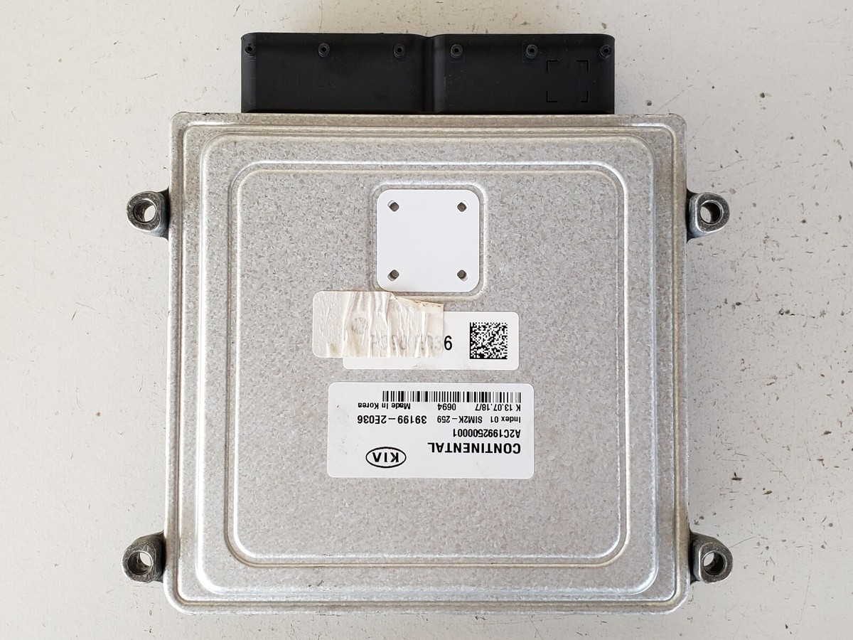2019 Kia Forte 39199-2E036 Computer Brain Engine Control ECU
