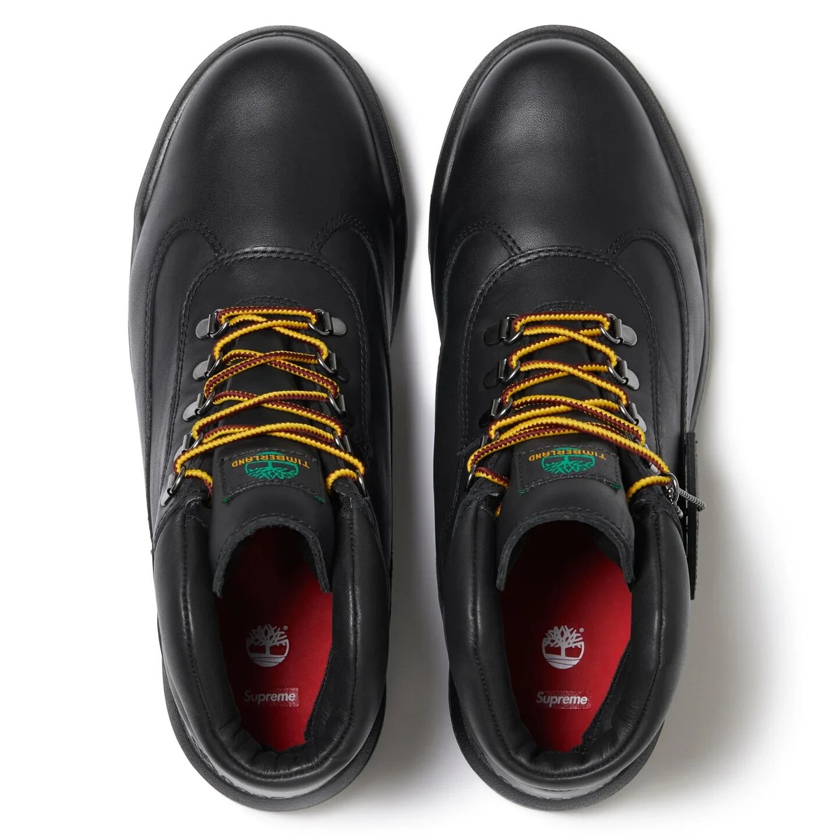 Supreme × Timberland Field Boot Black 24FW Week13 Men's Size | eBay
