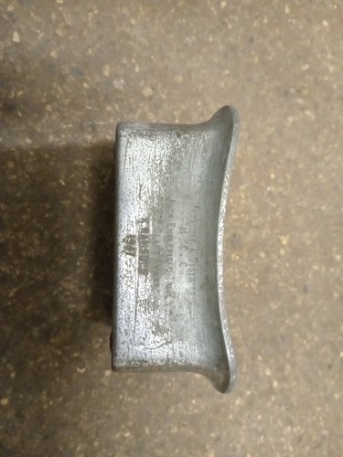 Ronson Metal Safety Ashtray Engraved One Of A Kind - Picture 1 of 3