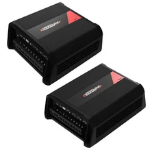 SounDigital 800.4 EVOX 400W and a 400.4 EVOX 200 Watts 4 Channel Amplifier Pkg