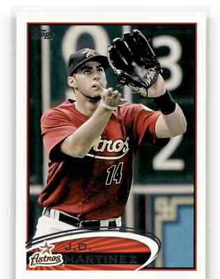 JD MARTINEZ 2012 Topps #457 Houston Astros MLB Baseball Card J.D.  