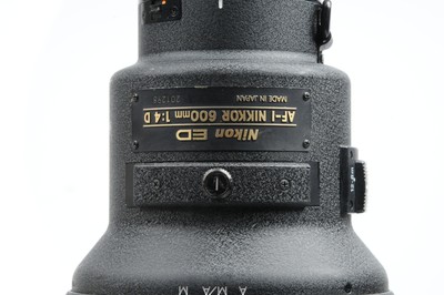 Nikon Nikkor AF-I 600mm f4 ED D Lens #298 | eBay Nikon Nikkor AF-I 600mm f4 ED D Lens #298 | eBay