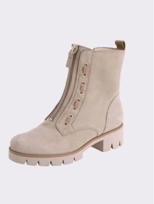 Gabor Damen Leder Schnürstiefelette ''sand'' Gr. 41 (7,5) UVP:169  9.7863
