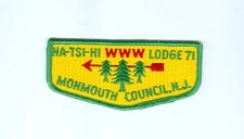 OA  Lodge 71 Na-Tsi-Hi S1 flap fk