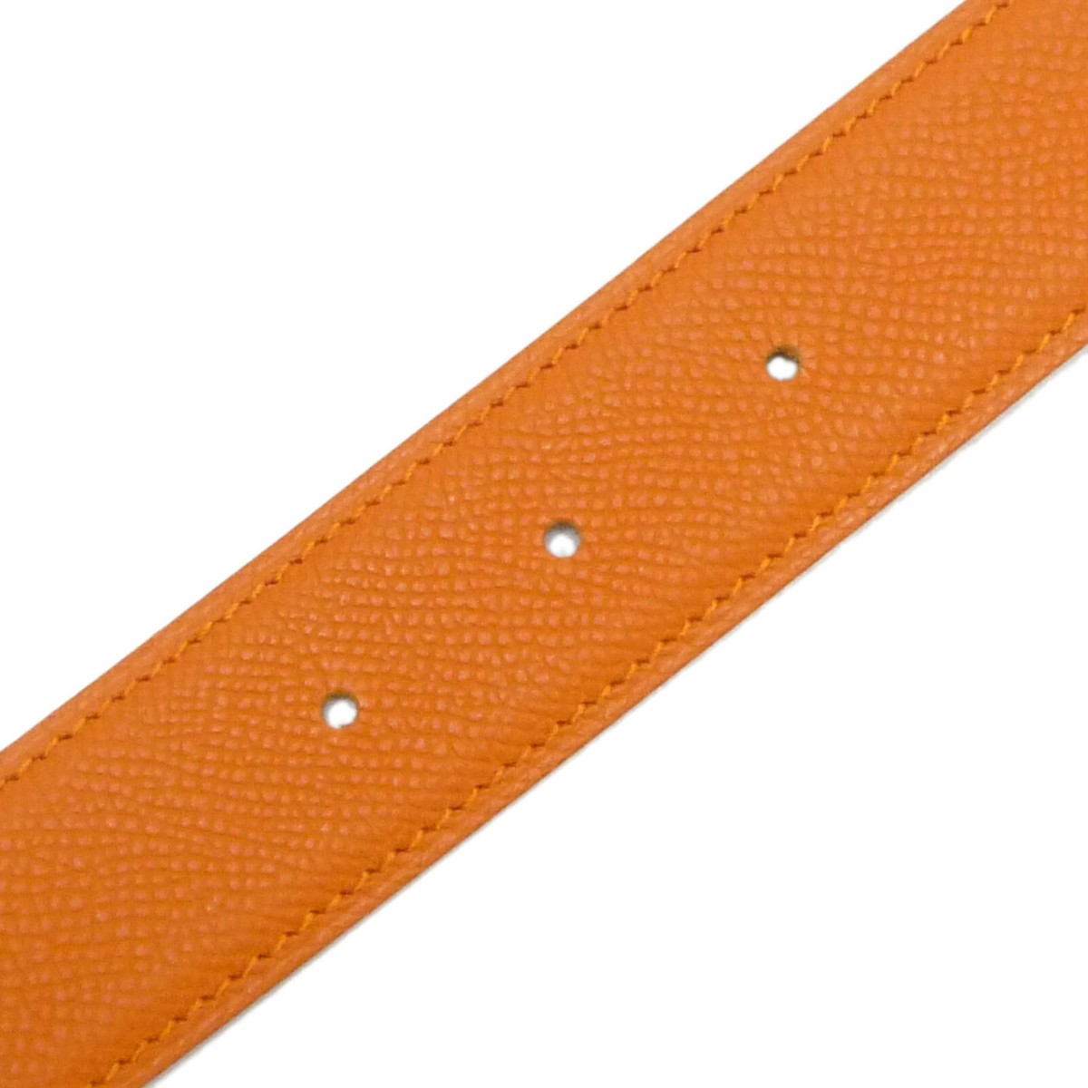 Authentic HERMES H Buckle Reversible Belt 75 Leather 32mm K