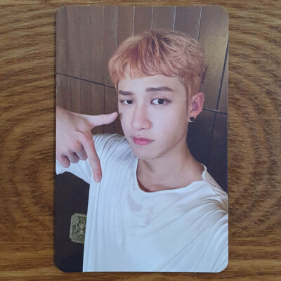 Bang Chan Official Double Sided Photocard Stray Kids The 2nd