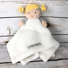Blankets and Beyond Blanket  Throw Girl Baby Doll White Security Blanket