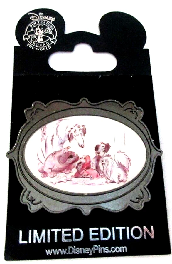 DIS BULL, BORIS, CLAVIJA, RESISTENTE, DAMA Y EL VAGABUNDO 65 ANIVERSARIO. PIN LE 2100 #143234 Foto 2 de 3