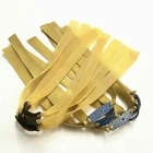 10pcs Powerful Slingshot Rubber Bands 1.0mm Hunting Catapult Elastic Bungee Band