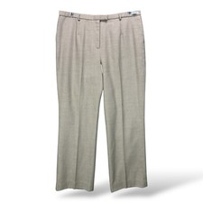 Pendleton Womens 100 Virgin Wool Classic Slacks Pants Tan Beige Size 18 Lined