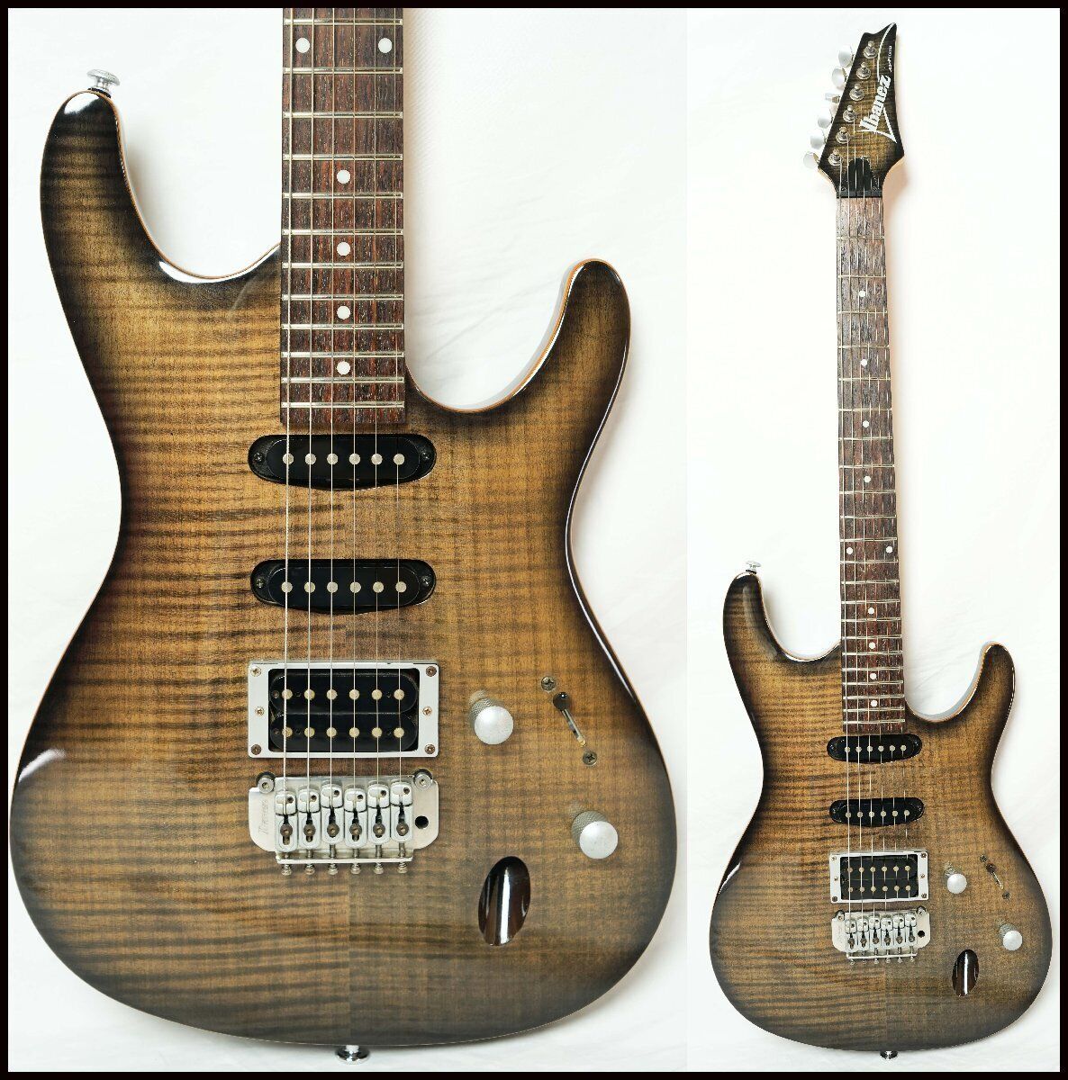 Electric Guitar Ibanez SA Series SA260FM See-through Black Electric Guitar Ibanez SA Series SA260FM See-through Black
