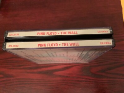 Pink Floyd - The Wall - 2 CD - C2K-36183 - Black Disc - Brick