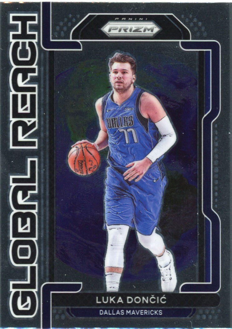 2021 Panini Prizm #4 Luka Doncic Global Reach NM-MT