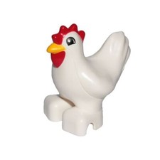 LEGO Animal Duplo Poule Blanche Du 10952