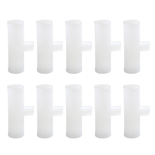 Tee fittings Drinker Waterer White 1/2 Inch Joint Poultry High Quality - Picture 5 of 24