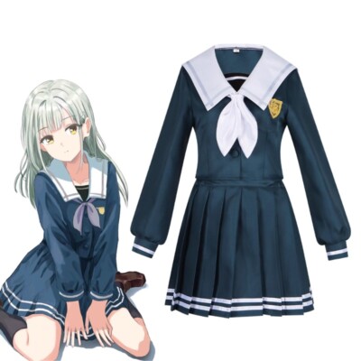 BanG Dream! It's MyGO!!!!! Wakaba Mutsumi Cosplay Custome Uniform JK Dress Tops 