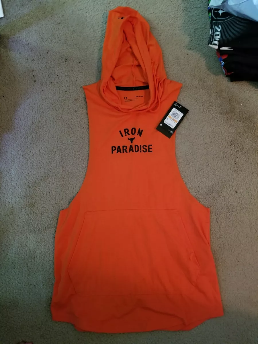 Project rock hotsell tank top hoodie
