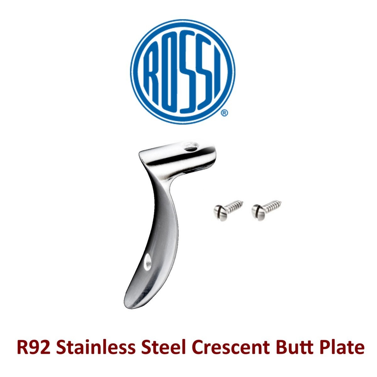 NEW Rossi R92 R 92 Stainless Buttstock End Plate & Screws