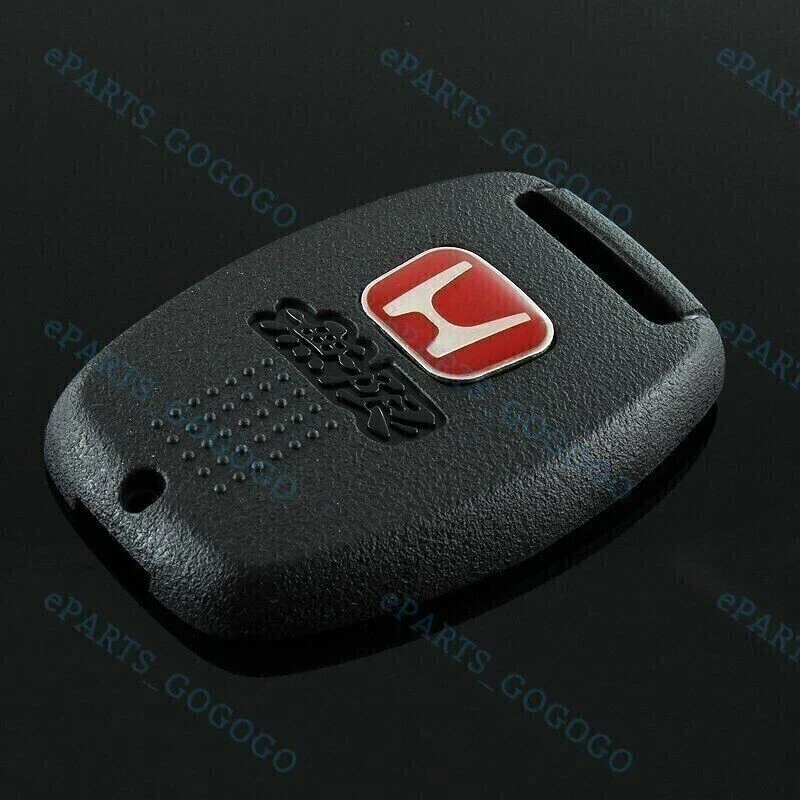 For HONDA CIVIC ACCORD FB6 GE8 SI JDM Red H Type R Mugen Key Fob Case Back Cover - Изображение 4 из 4