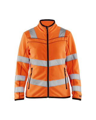 Blakläder Damen High Vis Microfleece Jacke 4966 1010 in 2 Farben