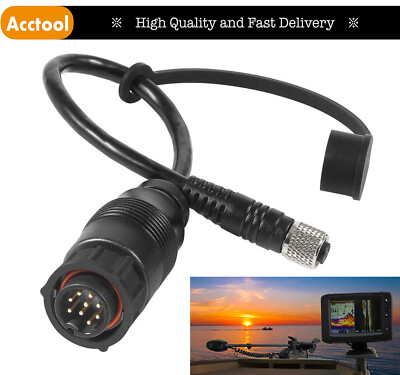 For Minn Kota Lowrance Elite Ti2 HDS 1852076 MKR-US2-16 US2 Adapter Cable 9 Pin