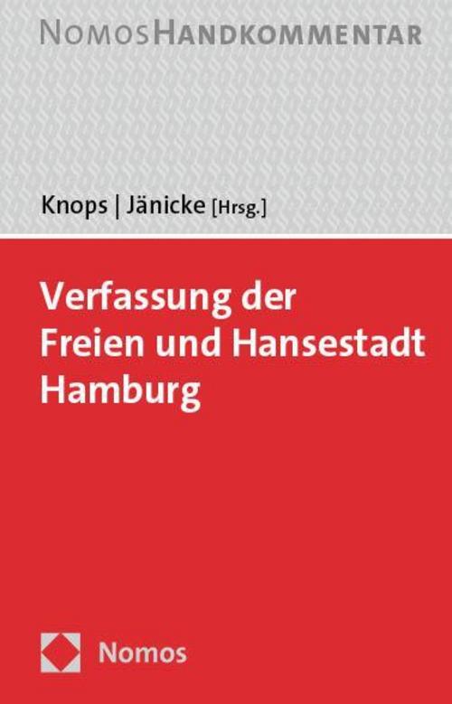 Thumbnail - Verfassung Der Freien Und Hansestadt Hamburg Kai-oliver Knops