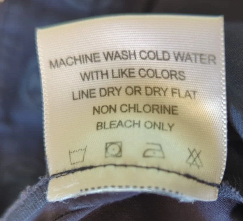 Tory Burch pantalone donna nero taglia 6 bottoni RN#111395