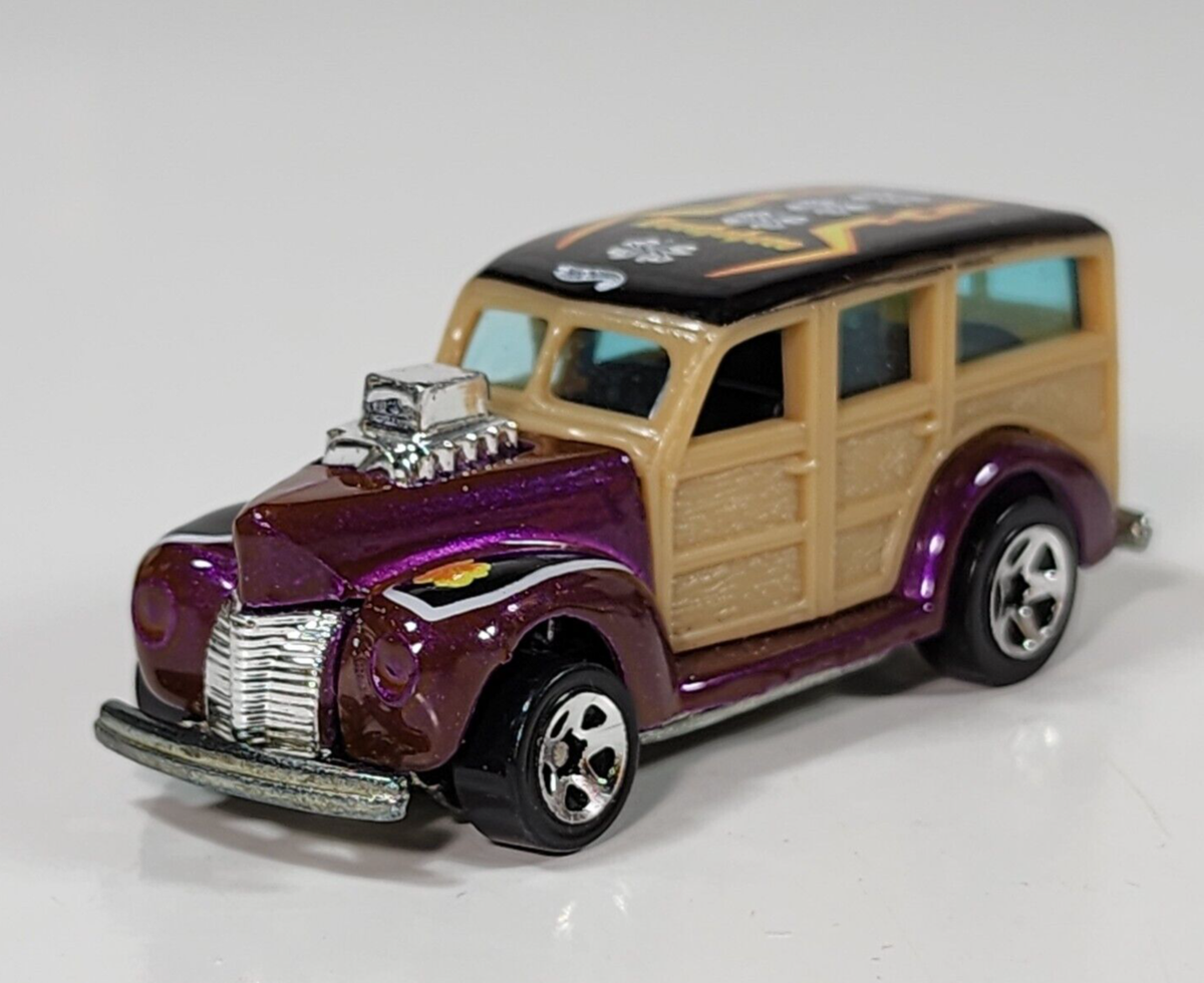 ‘40s Woodie ウッディ Hot Wheels ルース 3台セット New Hot Wheels California Custom - 40's Woodie #1229 (M141