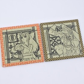 NEOGEO - TATAMI COASTER (90mm) - Samurai Shodown D (7 pcs Set) SNK Official 234