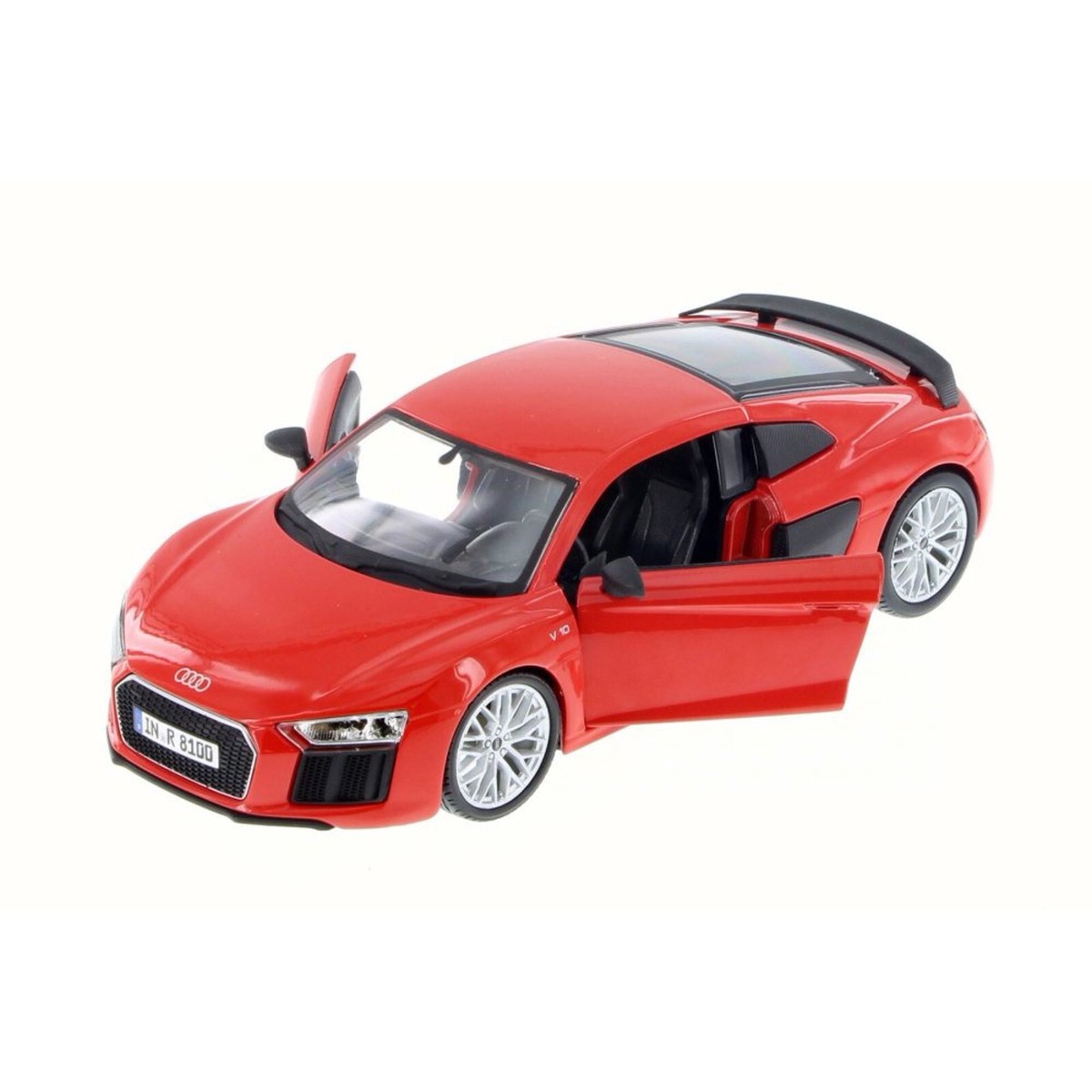 Audi R8 V10 plus Coupé ミニカー レッド Audi R8 V10 Plus Mini Car 1:43 Scale Red Audi Sport