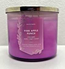 Pink Apple Punch Scented Candle [Bath & Body Works/White Barn]