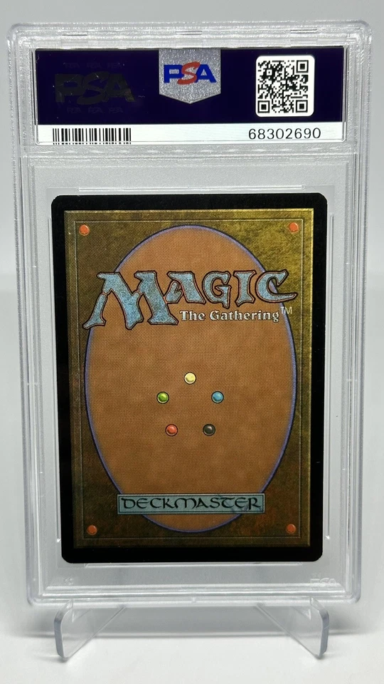 Ertai, Wizard Adept - PSA Graded Near Mint-Mint English - Exodus MTG Magic - Image 2 of 2