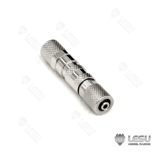 Metal LESU Tubing Connector for 1/14 For TAMIYA RC Tipper Truck Hydraulic System - Picture 3 of 6