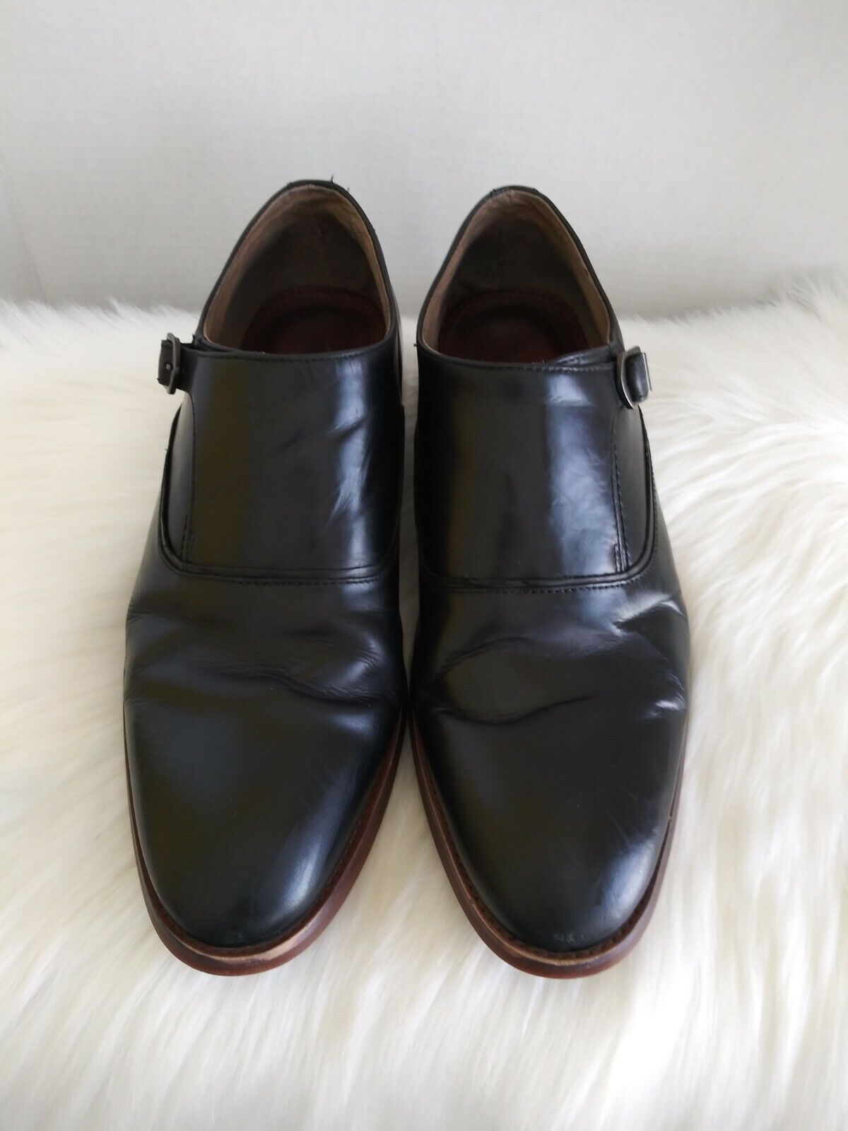 Aldo Mens Shoes Oxfords Dress Single 35% OFF Max 87% OFF Monk Leather Si Black Strap