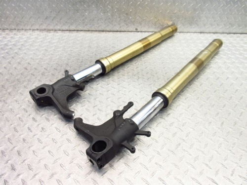 08-09 Suzuki GSXR 600 GSXR600 2008 tubos de horquilla delantera suspensión doblada - Imagen 9 de 12