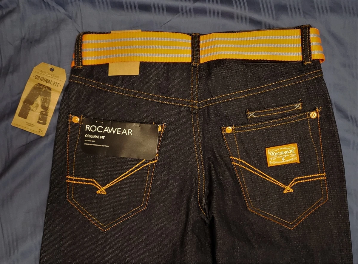 Neon orange on sale jeans