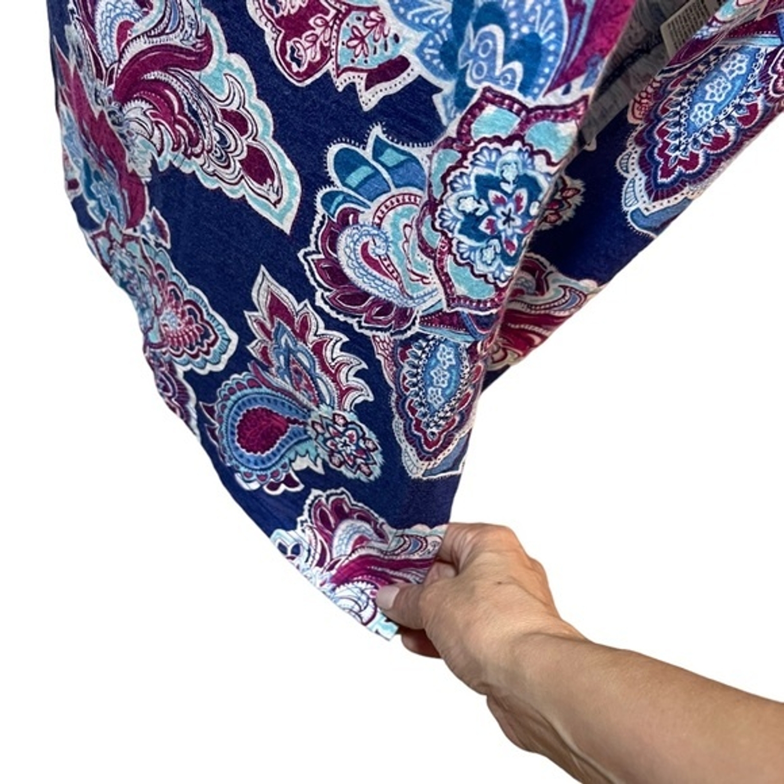 Chico's Vibrant Multi-Colored Duster Tee - Size 2 - image 6