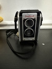 Vintage Kodak Duaflex III Camera Black Untested