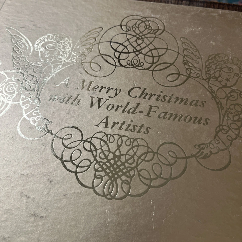 CHRISTMAS PACK. A Merry Christmas With World Famous Artists 4LP Box Set 1967 RD - Image 2 of 4