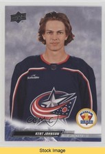 2022-23 Upper Deck Extended Series 1st Round Rookies Kent Johnson #743 READ 05ql