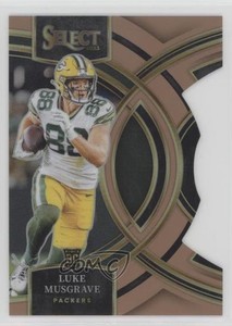 2023 Select Premier Level Copper Prizm Die-Cut /299 Luke Musgrave #166 Rookie RC